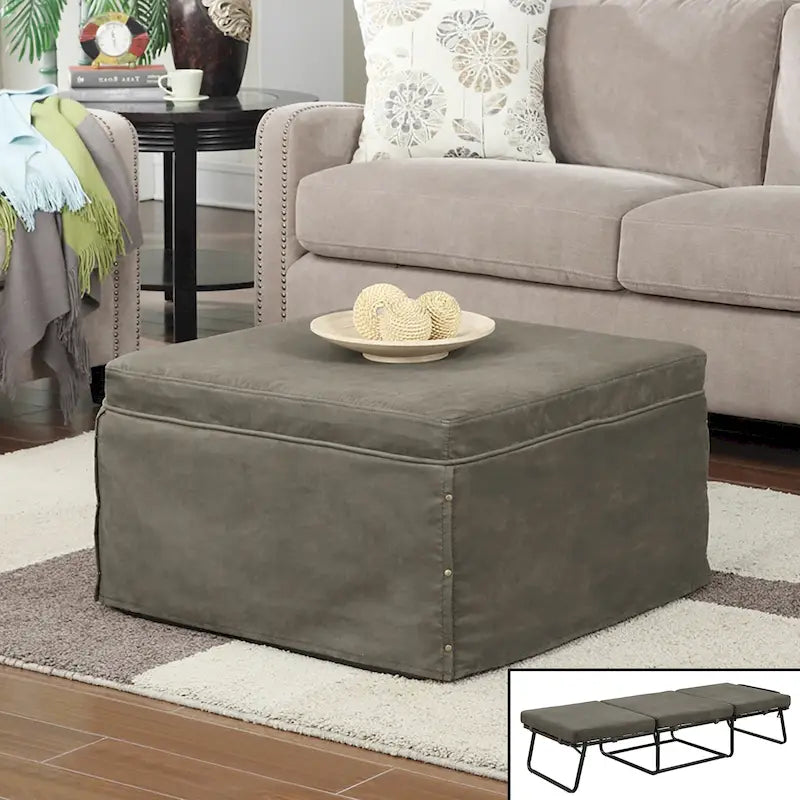 Folding Ottoman Bed and Coffee Table