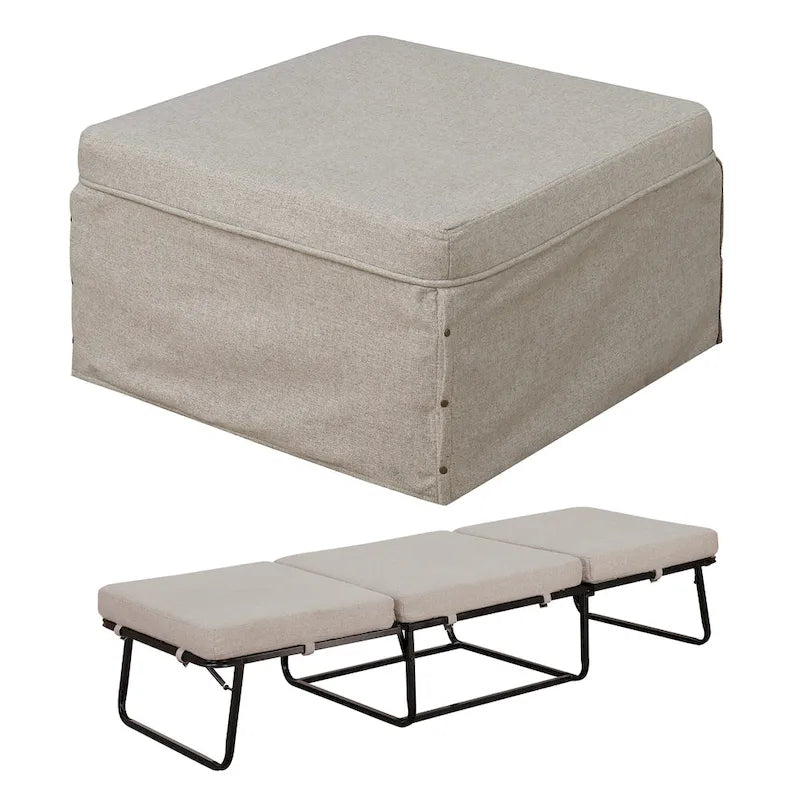 Folding Ottoman Bed and Coffee Table
