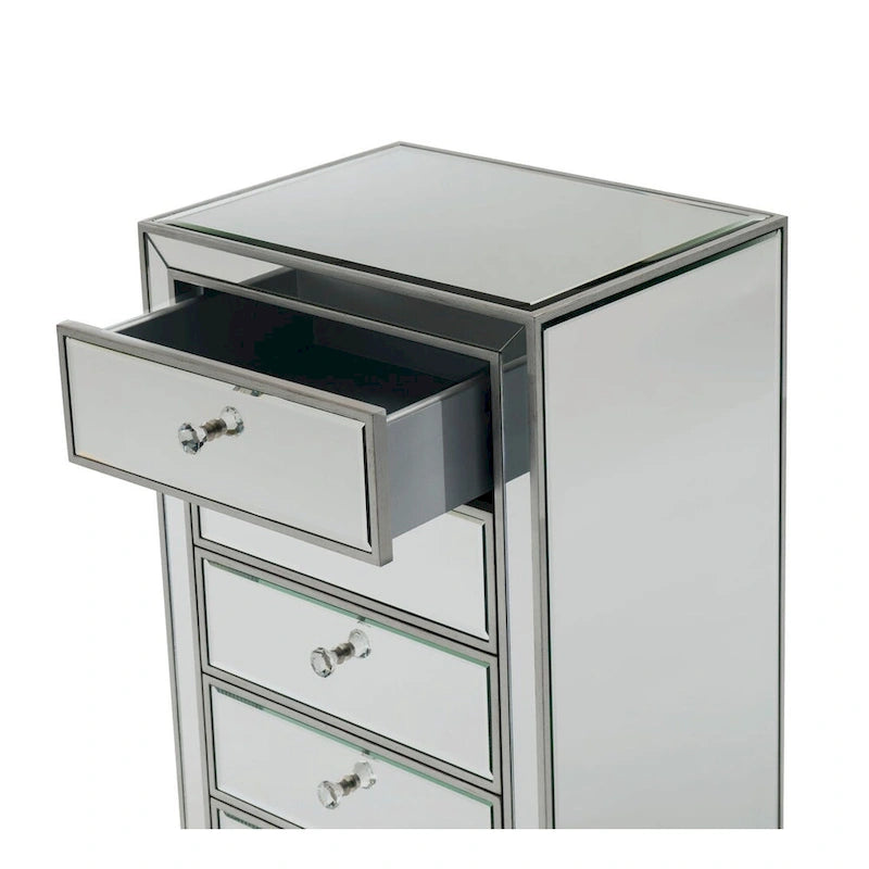 Mirrored 7-Drawer Lingerie Chest