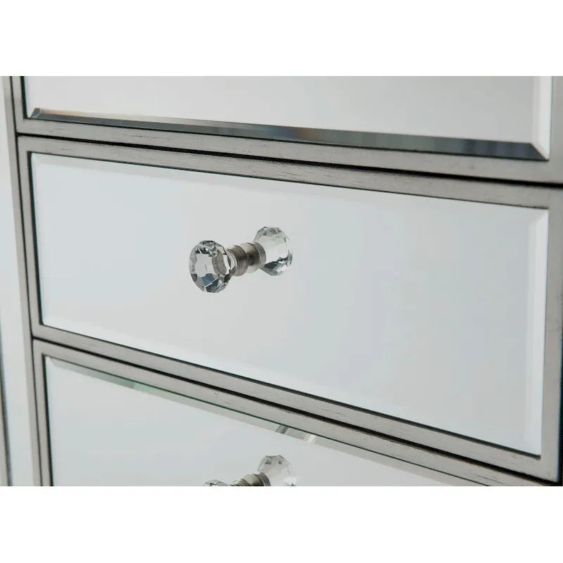Mirrored 7-Drawer Lingerie Chest