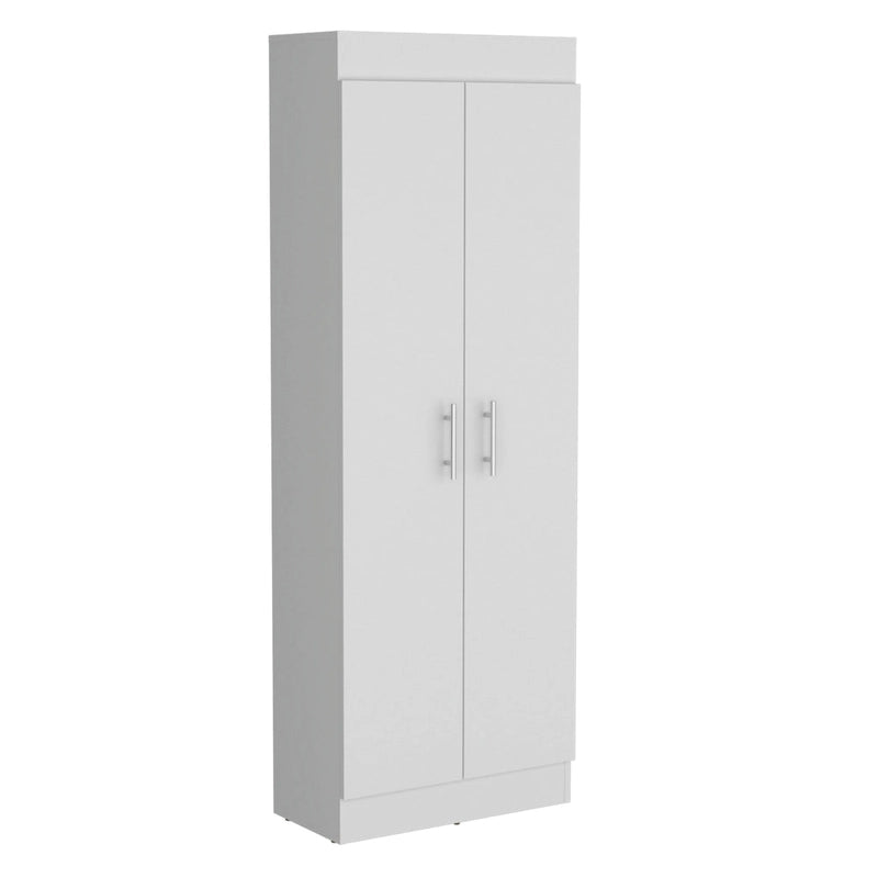 Two-Door Pantry Cabinet with Five Shelves