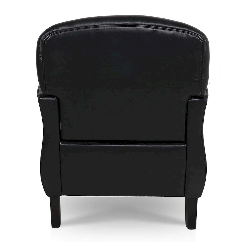 Woven Upholstered Accent Chair with Birch Legs