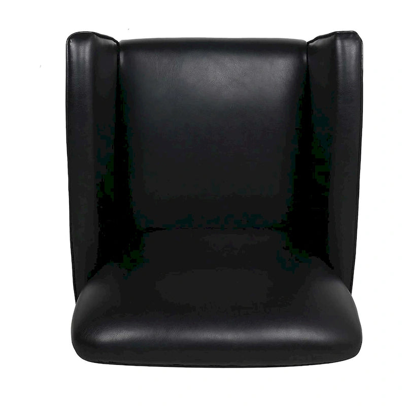 Woven Upholstered Accent Chair with Birch Legs