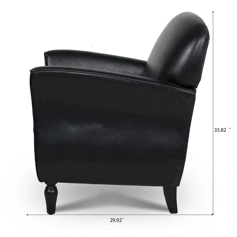 Woven Upholstered Accent Chair with Birch Legs