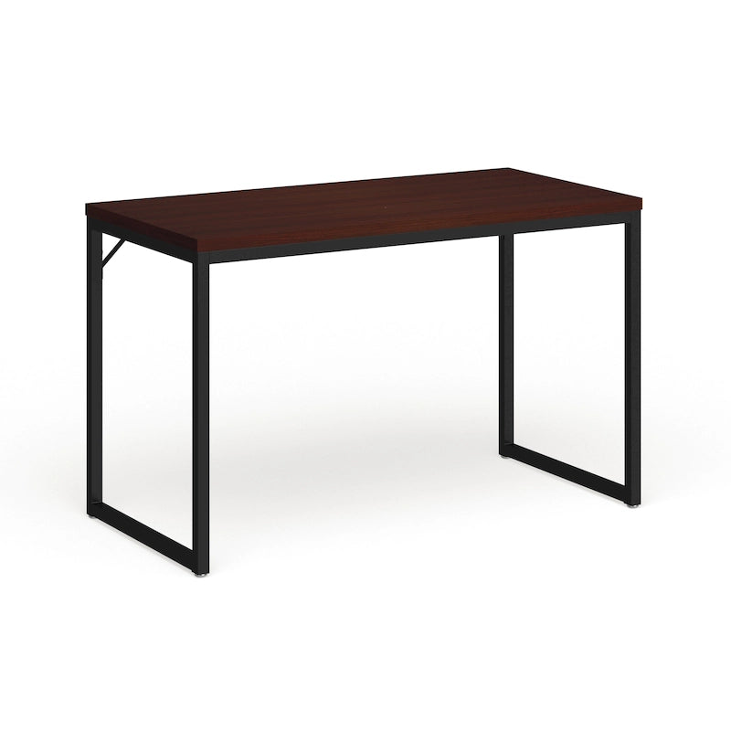 47-Inch Industrial Office Desk with Metal Frame
