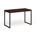 47-Inch Industrial Office Desk with Metal Frame