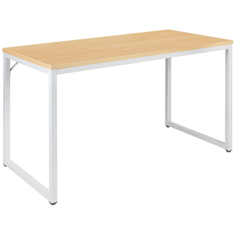 47-Inch Industrial Office Desk with Metal Frame