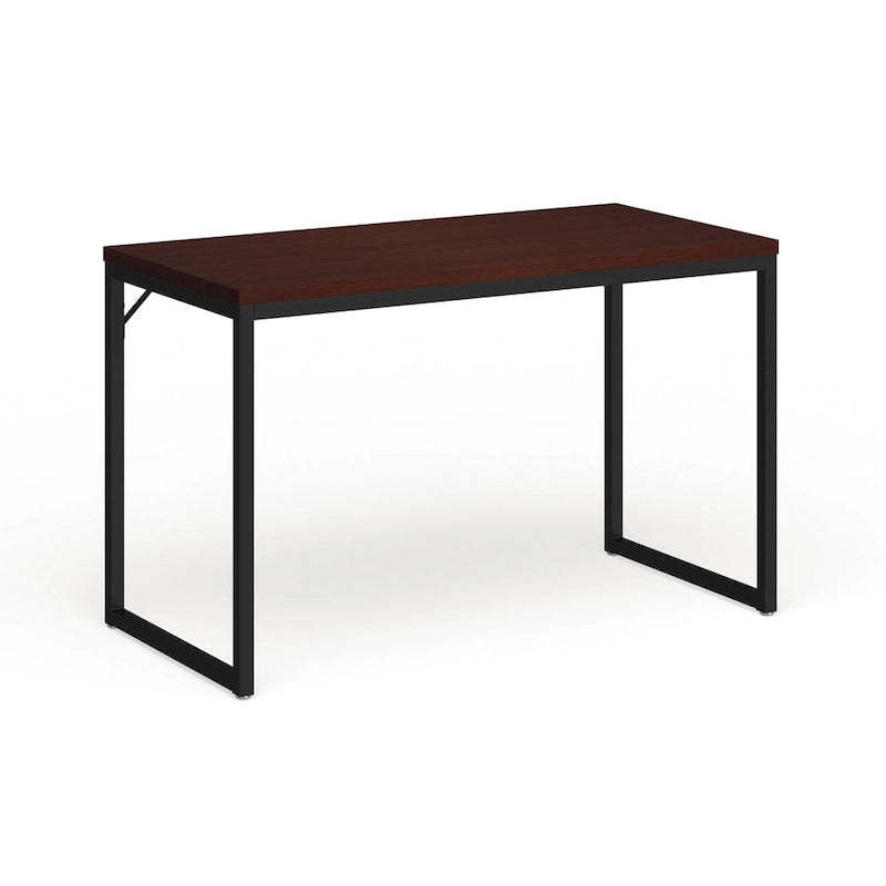 47-Inch Industrial Office Desk with Metal Frame
