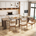 Wood Extendable Dining Table