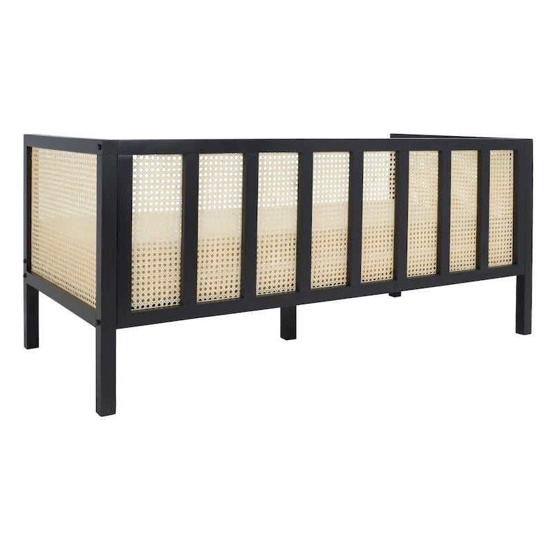 Natural Rattan-Frame 3-Seat Sofa