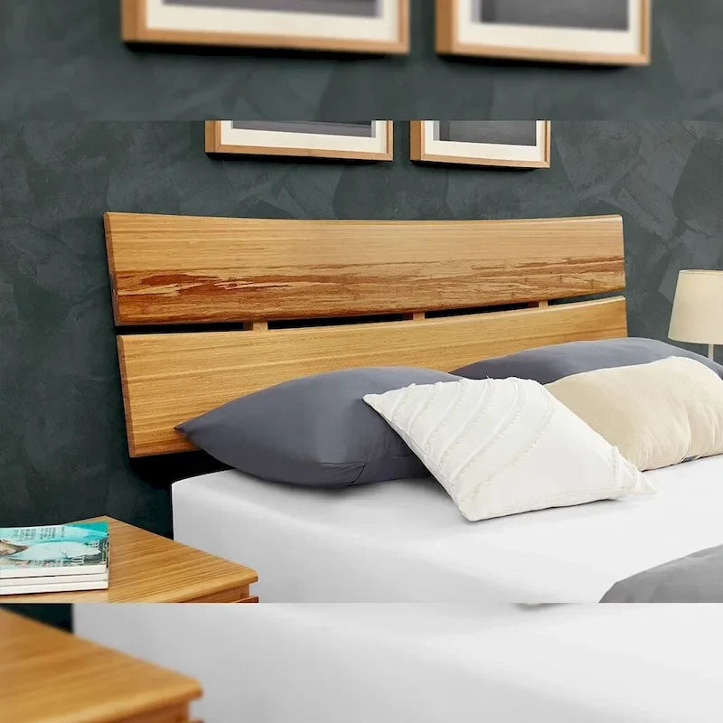 Golden Bamboo California King Platform Bed