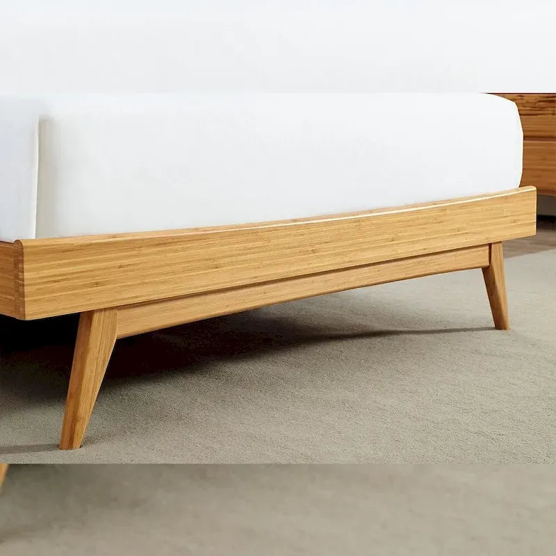 Golden Bamboo California King Platform Bed