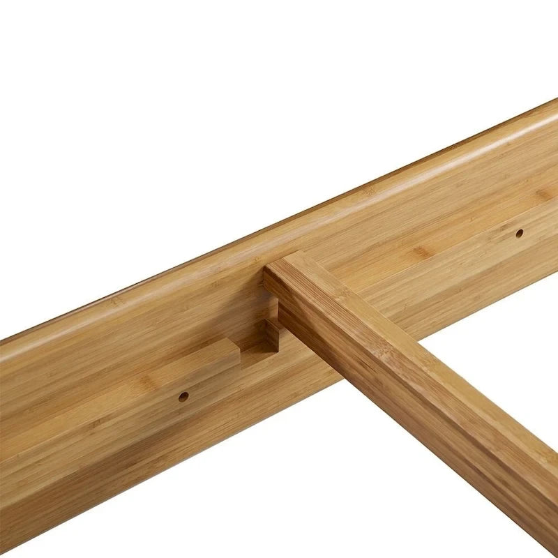 Golden Bamboo California King Platform Bed