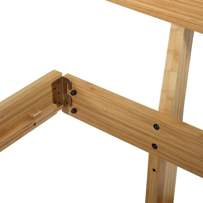 Golden Bamboo California King Platform Bed