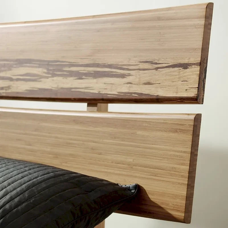 Golden Bamboo California King Platform Bed