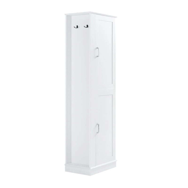 Freestanding Bathroom Storage Cabinet with Hook